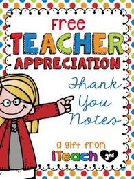 Thank you letter template to mentor teacher. Free Teacher Appreciation Thank You Cards From Iteach Third Teacher Appreciation Teacher Appreciation Cards Teacher Thank You Notes
