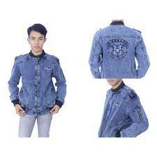 Pada awalnya bahan ini disebut dengan sebutan 'serge de nimes' kemudian di singkat menjadi de nime atau lebih umum disebut denim. Jual Produk Original Jaket Levis Pria Jaket Denim Kab Bandung Rosid Olshop Tokopedia