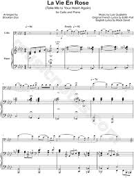 La vie en rose easy piano tutorial/sheet music. Brooklyn Duo La Vie En Rose Sheet Music In Ab Major Download Print Sku Mn0190978