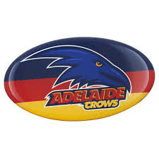Metal clip art for the 49ers football team. Adelaide Crows Oval Lensed Team Supporter Logo