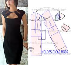 Para facilitar a sua tarefa os link's dos moldes… Moldesdicasmoda Com Http Moldesdicasmoda Com Molde Vestido Manga Japonesa 237 Facebook