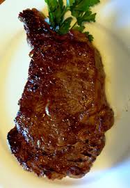 Cast Iron Ribeye Heated Pan Over Med High Heat Til Sizzling Canola Oil Salt And Pepper On Steak And Let Sit On Counter 30 45 Min Beef Recipes Iron