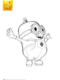 Dessins et coloriages à imprimer. Coloriage Minions Moi Moche Et Mechant Sur Hugolescargot Com