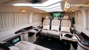 B1903 Mercedes Benz V Class Xl Luxury Vip Shuttle Edition Burgano Vip Van Conversion Luxury Van Mercedes Benz Vans Luxury
