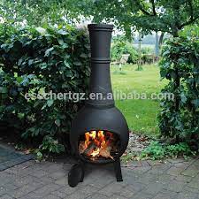 Find the best fire pits & chimineas at the lowest price from top brands like hampton bay, blue rhino, landmann & more. Esschert Design Cast Iron Finish Woodburning Fire Pit With Chimney Buy Fire Pit With Chimney Fire Pit Woodburning Fire Pit Product On Alibaba Com