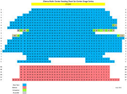 seating chart glema mahr center for the arts