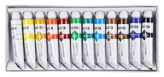 Die farben lassen sich untereinander mischen und mit wasser verdünnen. Stylex 28651 Acrylfarben Matt 12 Tuben Kaufland De
