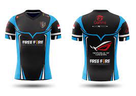 Free fire is an multiplayer battle royale mobile game, developed and published by garena for android and ios. Cod Kaos Baju Jersey Gaming Custom Free Fire Ml Aov Dota Free Desain Custom Satua Lazada Indonesia