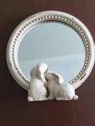 Can he see another bunny on the other side of the 'glass' or is he just watching movement? 16 Rabbit Mirror Ideas Mirror Rabbit Mirror Wall