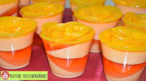 Gelatinas Para Negocio Durazno Y Yogur Combinada Rosvi Hernandez Recetas De Gelatina Gelatinas Gelatina De Yogurt