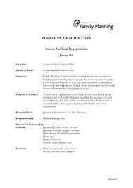 Use these downloadable forms to create a letter for any occasion! Senior Medical Receptionist Job Description Free Download Free Pdf Books