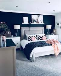 Accessories in the bedroom in modern style can be used, but their number should be varied according to the room's size. 33 Epic Navy Blue Bedroom Design Ideas To Inspire You Homesthetics Inspiring Ideas For Your Home Blue Bedroom Design Master Bedroom Interior Bedroom Design Trends