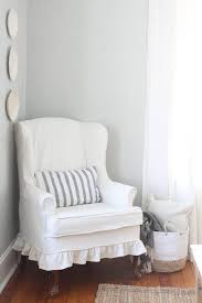 Search results for wing chair slipcovers. How To Sew A Slipcover For A Wingback Chair Farmhouse On Boone
