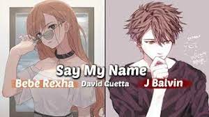 Say my name beetlejuice nightcore. Nightcore Say My Name Switching Vocals Lyrics Youtube