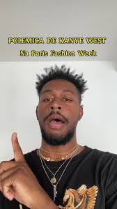 Kanye West Paris Fashion Week in Black