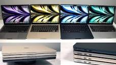 MacBook Air M3/M2 All Colors: Midnight, Starlight, Space Gray ...