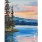 Pastel Lake Reflections - Paint and Sip in New Braunfels