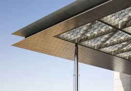 Abu Dhabi National Oil Company Headquarters C Tim Griffith Outdoor Fabric Canopy Canopy Outdoor Garden Canopy Lighting