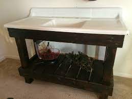 Enbang wrought iron team has more than 10 years experiences in making wrought iron products. Our Salvaged Antique Cast Iron Sink Project Farmhouse Made