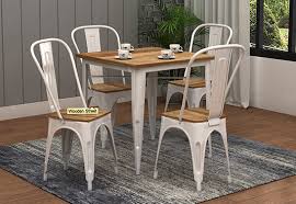 We did not find results for: Buy Cora Metal 4 Seater Dining Set White Online In India Wooden Street