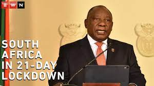 Government is spending a significant proportion of gdp to save sa's lives and livelihoods but will need international loans to back it up. President Ramaphosa South Africa In 21 Day Lockdown Youtube