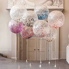 10 Stk Geburtstags Hochzeits Party Dekor Helium Ballons Konfetti Luftballons Ballons Hochzeit Konfetti Ballons Luftballons Hochzeit