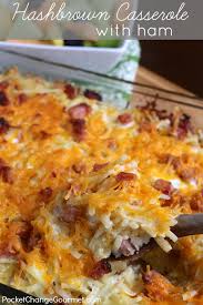 Chopped bell peppers add to a delicious flavor. Try This Delicious Hashbrown Casserole With Ham For Dinner Tonight