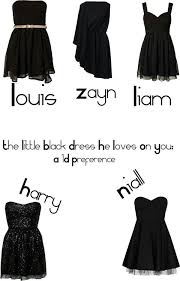 Little Black Dress One Direction Outfits Little Black Dress 1d Preferences
