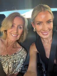 How stunning my Mam is at the ripe age of 61 !!!!! She bought this dress at  @carraig_donn 🍂 🤎 #mother #family