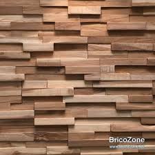 Les plaquettes de parement sont généralement apposées sur le mur à l'aide d'une colle spéciale (mortier colle ou ciment colle). Parement Mural En Bois