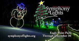 Volunteers have seen an increase in number of cars driving through the display, travis winter of the clinton jaycees. Symphony Of Lights Clinton Iowa