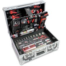 Une caisse à outils complète est une boite contenant tous les outils nécessaires pour mener à bien des travaux de bricolage. Coffre A Outils Complet 141 Pcs Mw Tools Btk141hd