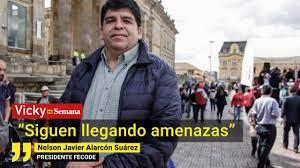 ¿quien es nelson javier alarcón suárez? Me Iban A Asesinar Hoy Nelson Javier Alarcon Suarez Directivo De Fecode Vicky En Semana Youtube
