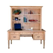 Hutches for homes and offices. Southern Pine Savannah Hutch Desk Top Only American Country