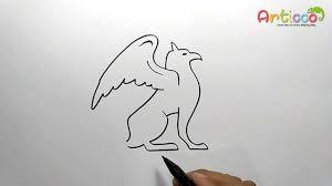 For boys and girls kids and adults teenagers and toddlers preschoolers and older kids at school. How To Draw Griffin Mythical Creature Youtube