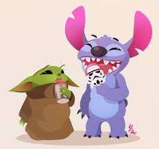 Stitch And Baby Yoda Wallpapers Wallpaper Cave