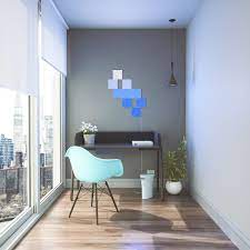 Nanoleaf Canvas Smarter Kit 9 Panels Sponsored Canvas Nanoleaf Smarter Panels Nanoleaf Designs Interior Design Inspiration Apartment Design