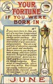 Your Fortune If You Were Born In June January Astrology October Astrology Born In April