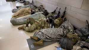 Hundreds of national guard troops sleep on the floor of the capitol visitors center as democrats begin debating an article of impeachment against thousands of national guard troops were in the capitol on wednesday ahead of a house vote to call on pence to invoke the 25th amendment and. Nha6gwc4q8qsjm