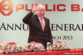 Tan sri dato' sri dr. Teh Hong Piow S Hopes And Dreams For Public Bank Knows No Bounds Tay Ah Lek The Edge Markets