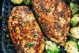 Lightly grease a baking dish or pan so the chicken breasts don't stick. The Best Air Fryer Chicken Breast Tender And Juicy The Recipe Critic