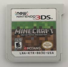 Minecraft New Nintendo 3ds Edition New Nintendo 3ds 2017 Cartridge Only Minecraft Playing Game Nintendo 3ds 3ds For Sale Nintendo
