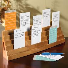 The making process is quite easy to follow. 3 X 5 Index Card Holder