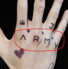 On a new episode of run bts!, the army got a glimpse of jungkook's latest tattoo. Bts Jungkook Tattoos Get All The Details Of Jungkook Army Tattoos And More Glamour Fame