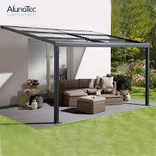 Retractable roofs & pergolas by patio shades. Outdoor Polycarbonate Sliding Patio Cover Gazebo With Retractable Roof Buy Sliding Roof Outdoor Retractable Roof Terrace Covers Product On Aluminum Pergola Alunotec