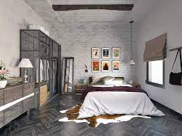 Dekorasi kamar cowok keren simple. Dekorasi Kamar Cowok Bergaya Industrial Portofolio By Arch Id Interior Designer Industrial Bedroom Design Modern Apartment Design Industrial Decor Bedroom