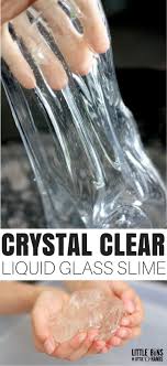 Elmer S Clear Glue Slime Recipe For Kids Recette De Slime Slime Facile Et Slime
