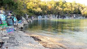 Land between the lakes national recreation area is a united states national recreation area in kentucky and tennessee between lake barkley and kentucky lake. Kentucky Lake S Party Cove The Creation Of The Rock Quarry Four Rivers Explorer