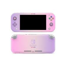 Pastel Pink Purple Hearts Nintendo Switch Lite Skins Nintendo Switch Accessories Nintendo Switch Case Nintendo Switch Games