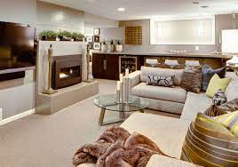 Most of people use their basement as place for keeping some useless furniture and things. Small Basement Living Room Design